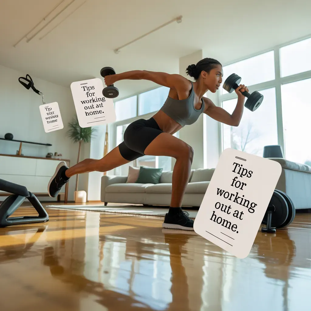 tips for working out at home