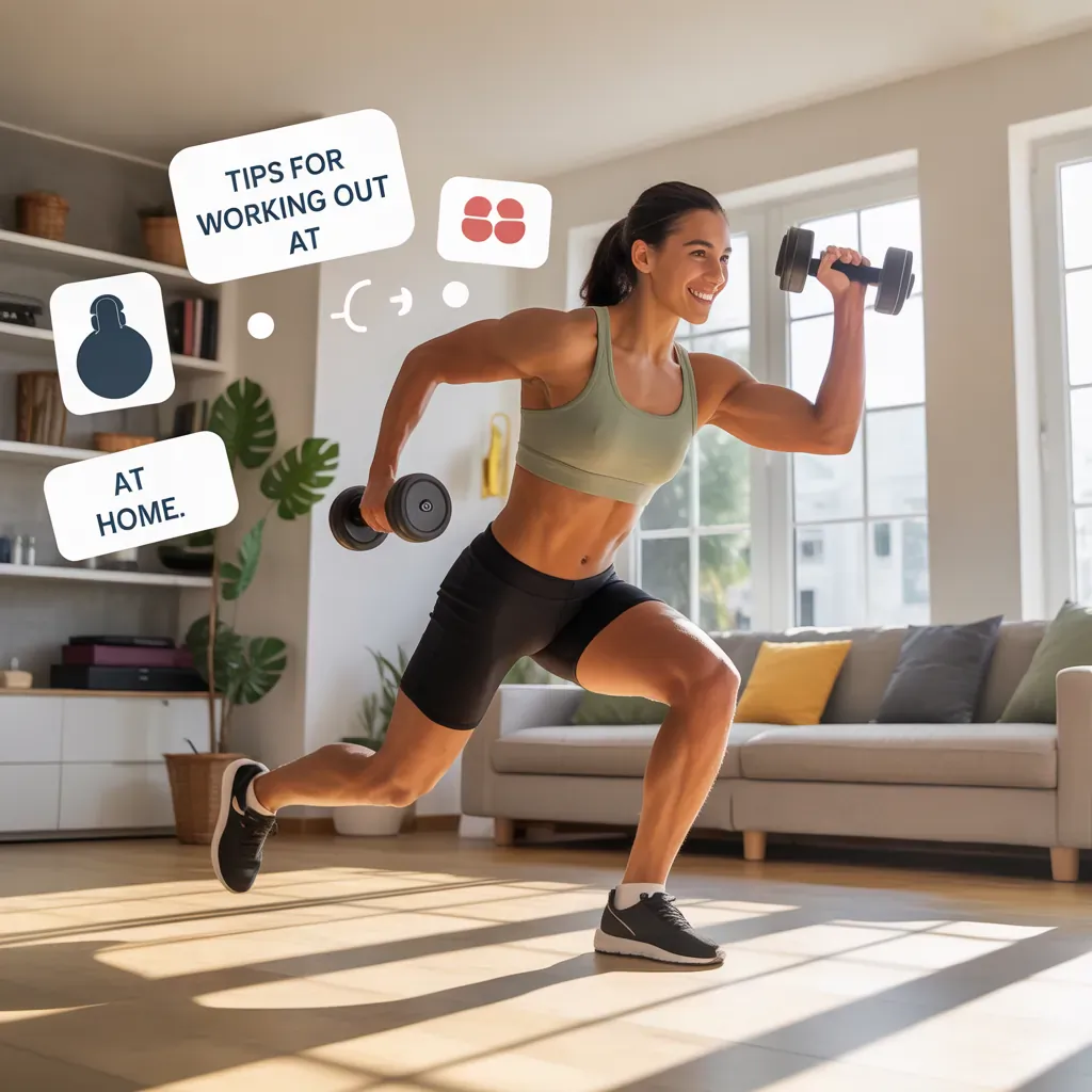 tips for working out at home