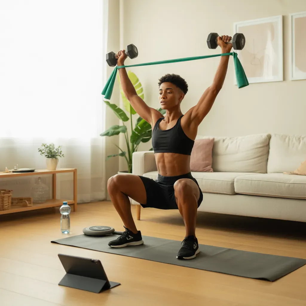 tips for working out at home
