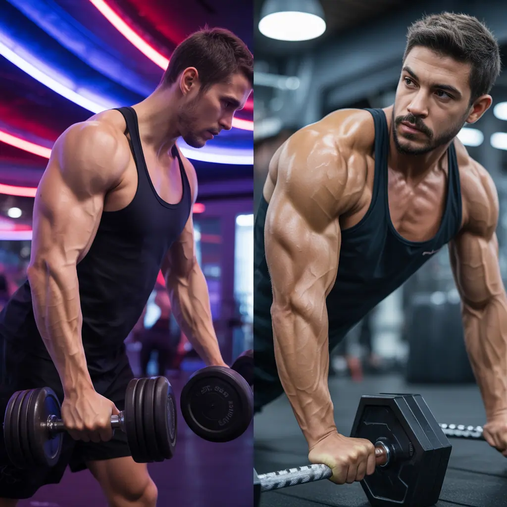 two exercises to increase arm size