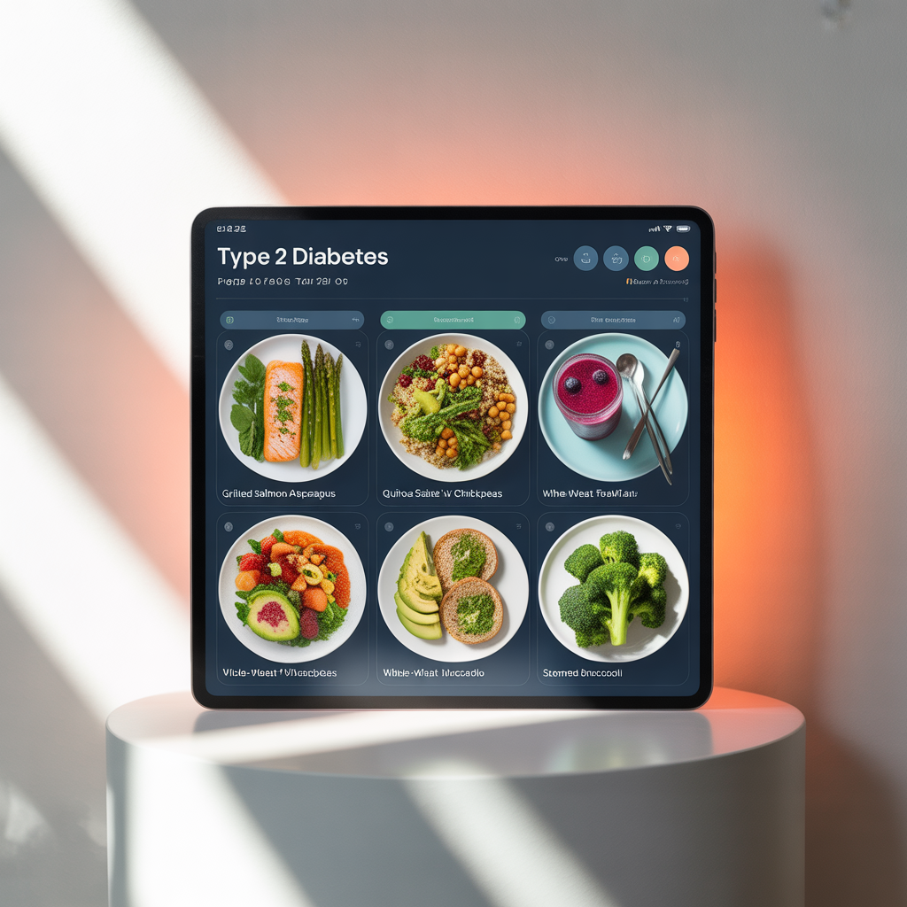 type 2 diebities meals plan