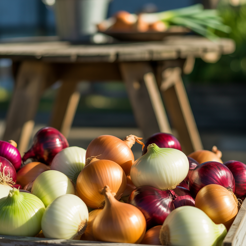 types of onions with uses