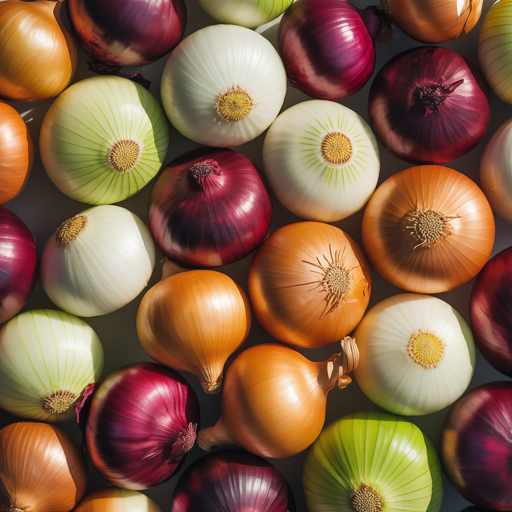 types of onions with uses
