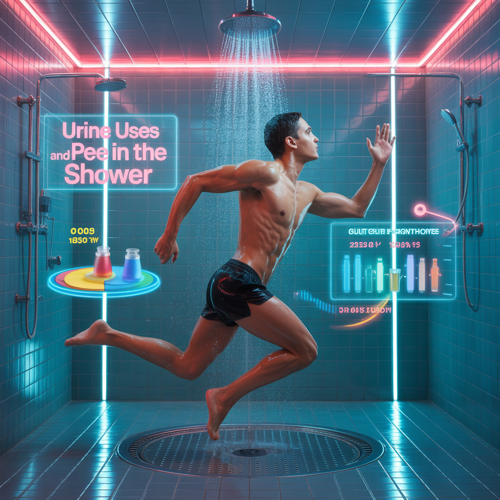 urine uses and pee in the shower