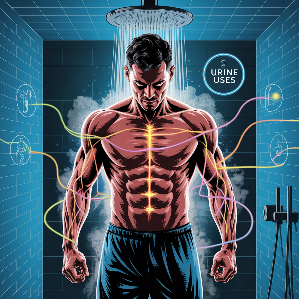 urine uses and pee in the shower