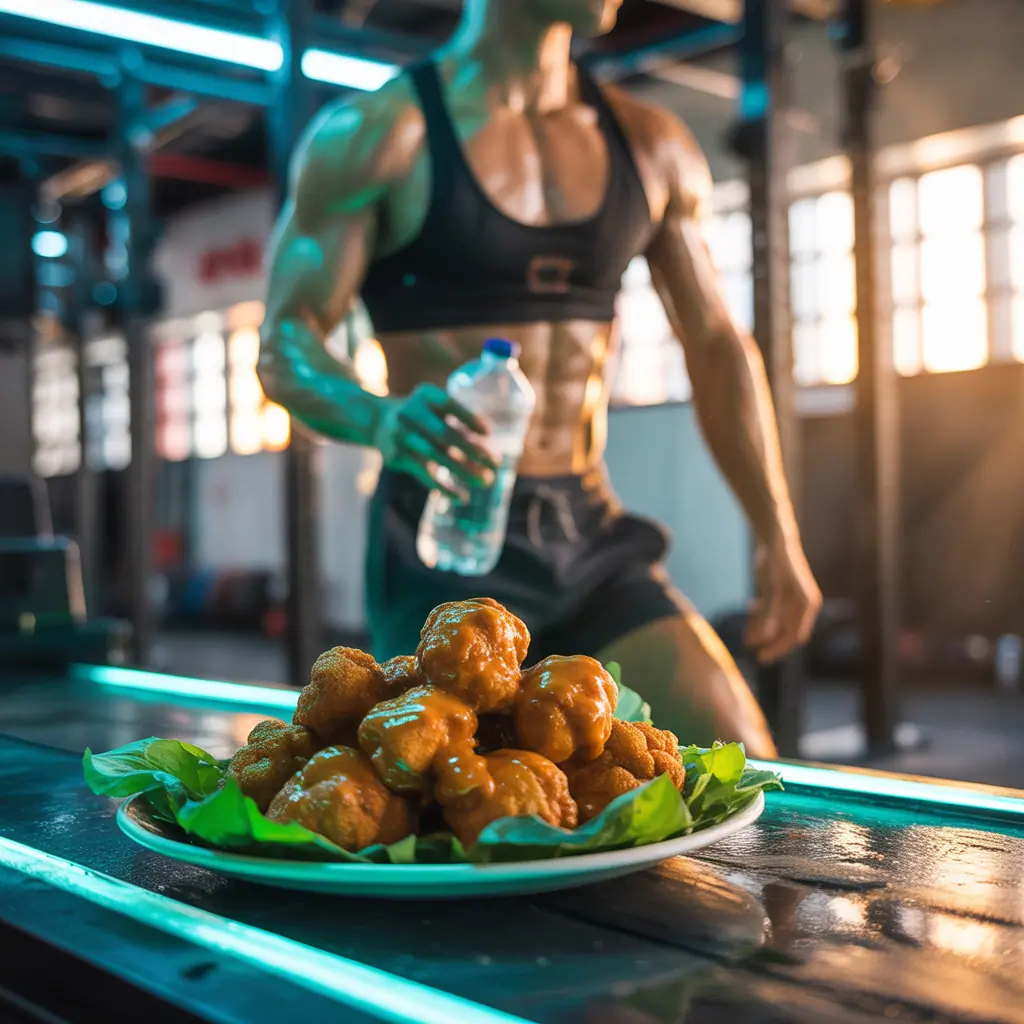 vegan buffalo cauliflower wings