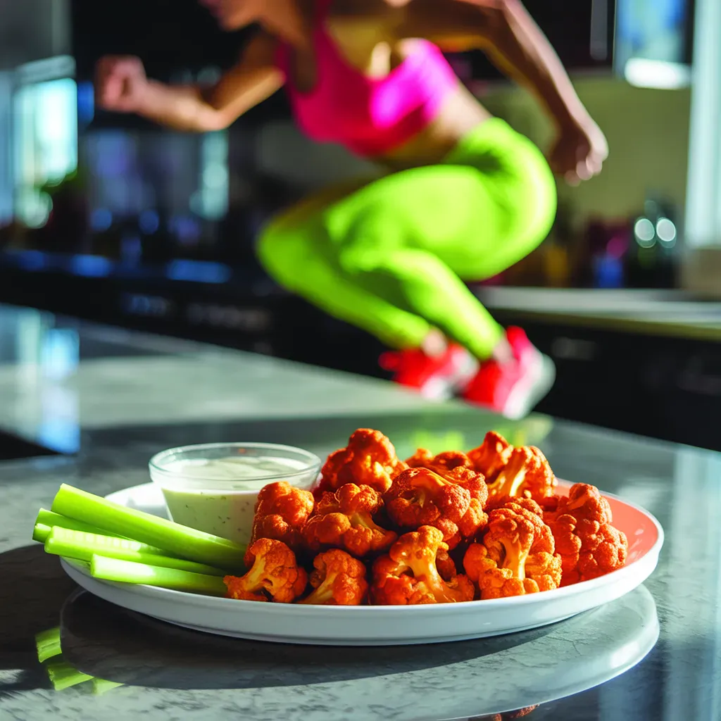 vegan buffalo cauliflower wings