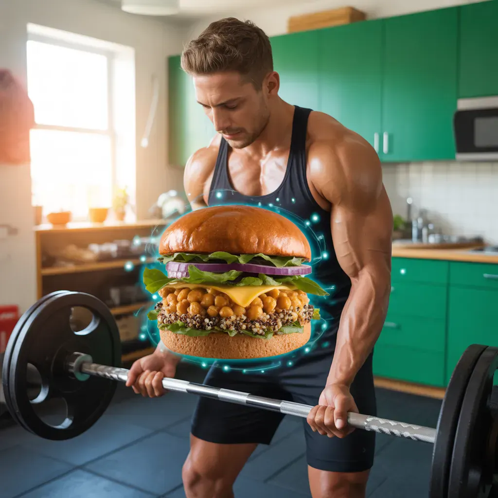 vegan chickpea burgers