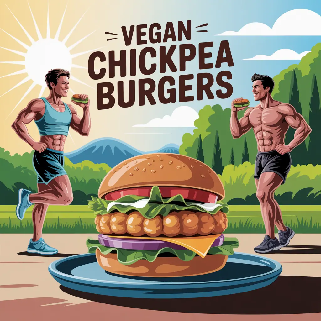 vegan chickpea burgers