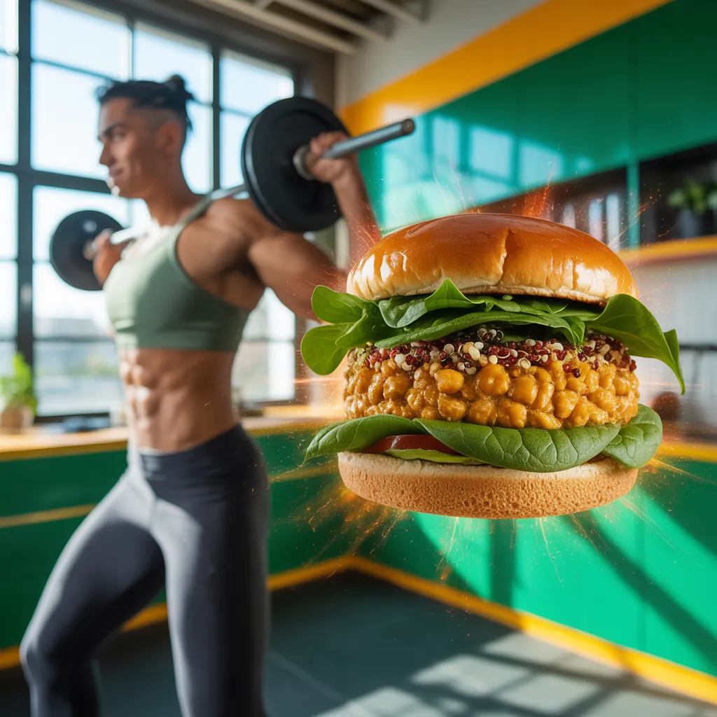 vegan chickpea burgers