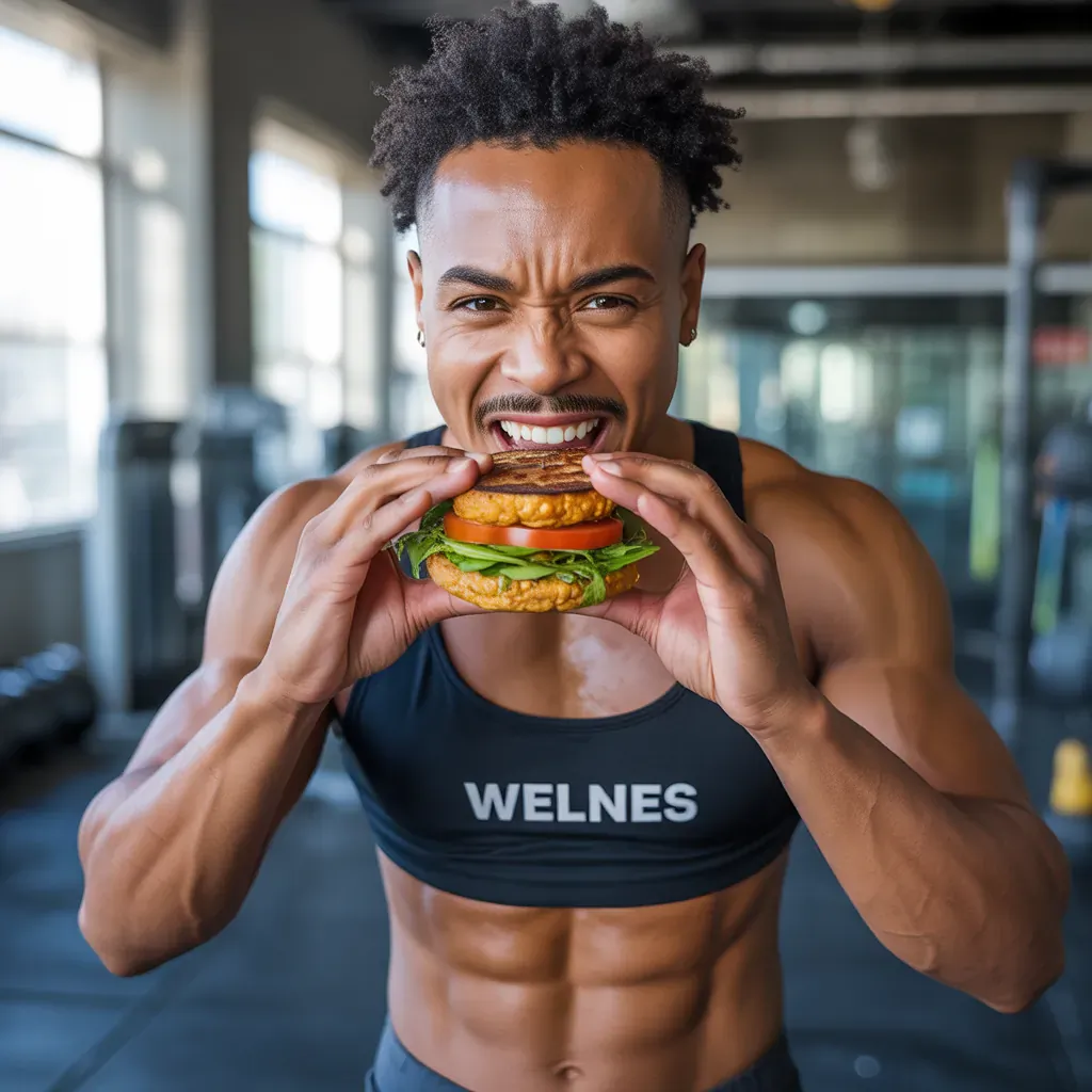 vegan chickpea burgers