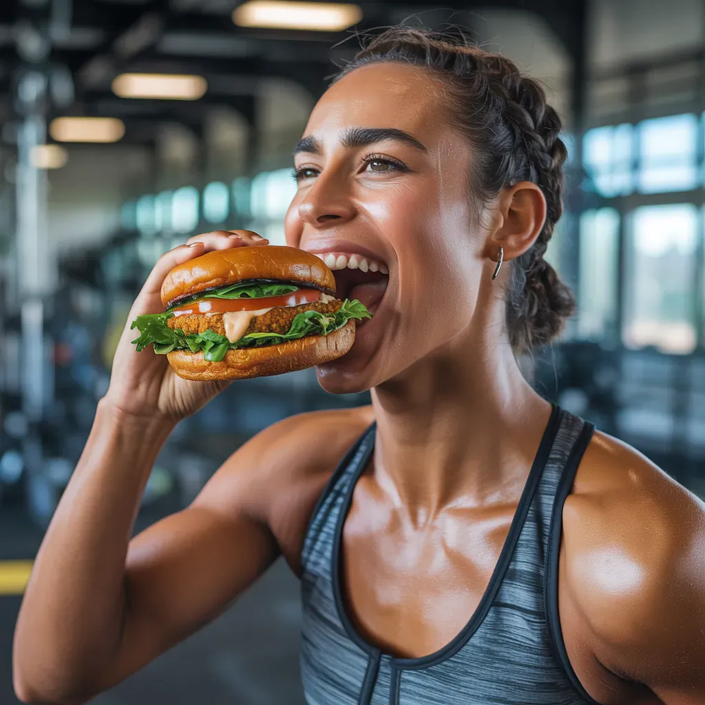 vegan chickpea burgers
