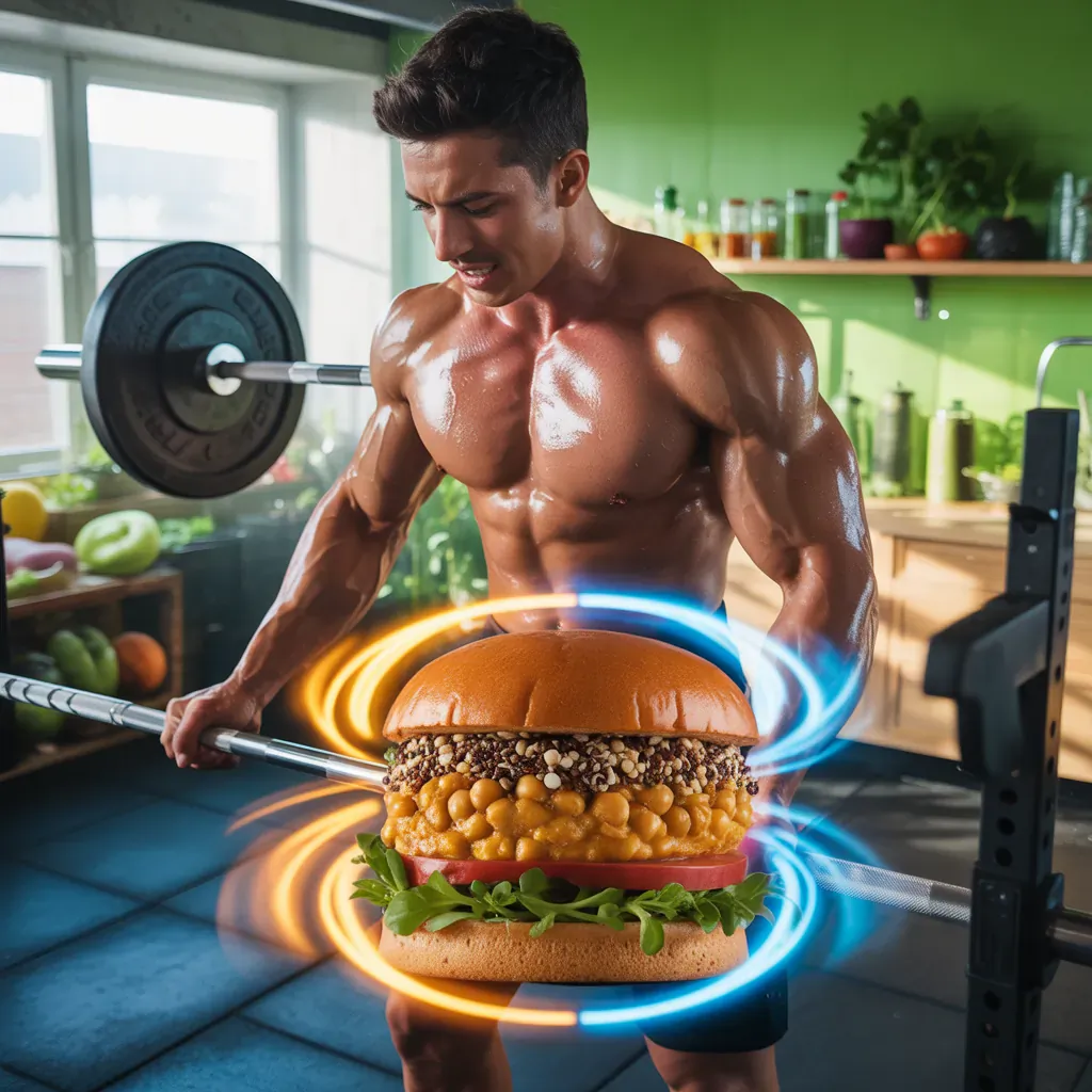 vegan chickpea burgers