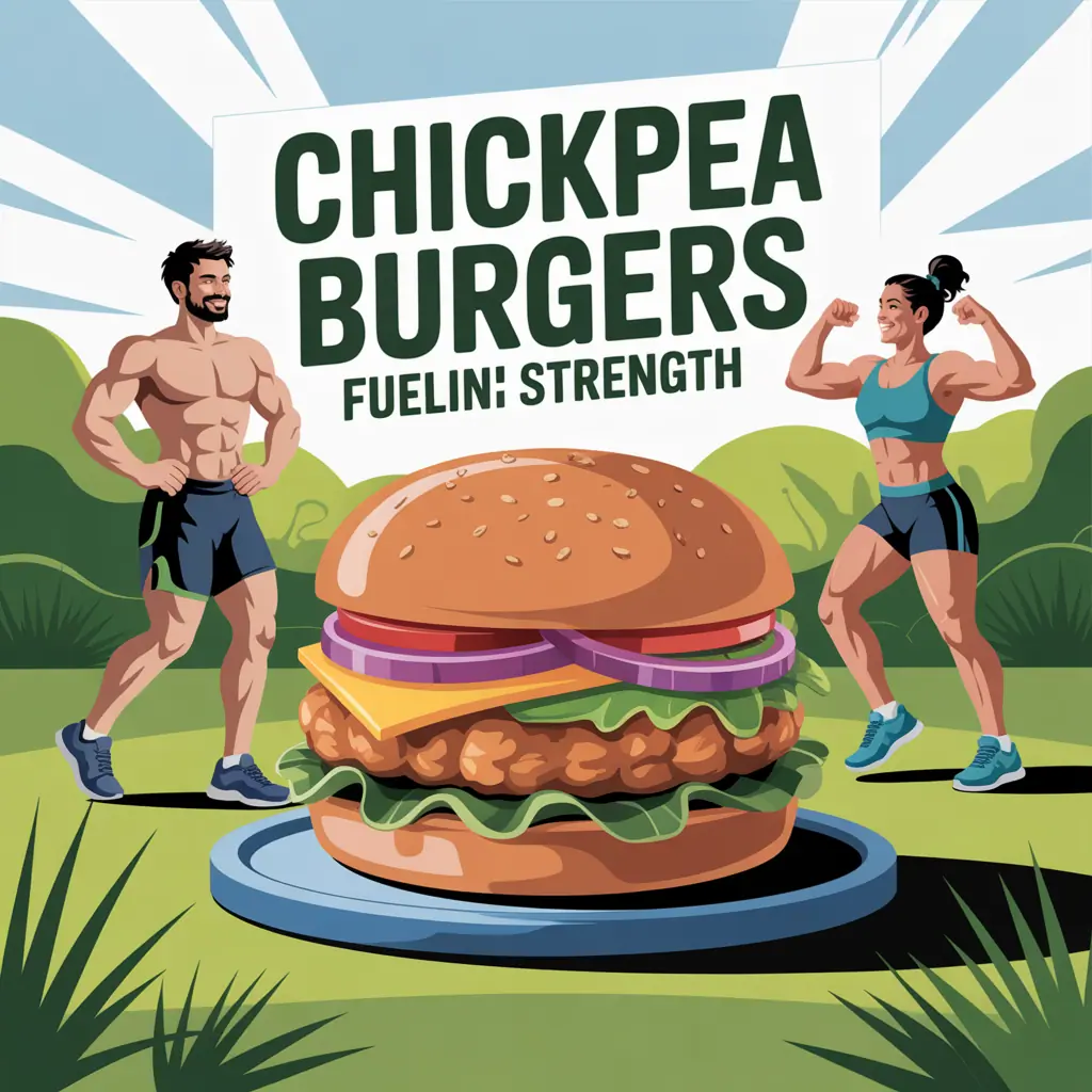 vegan chickpea burgers