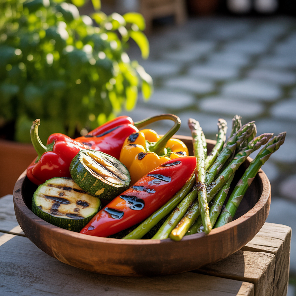 vegetables to grill