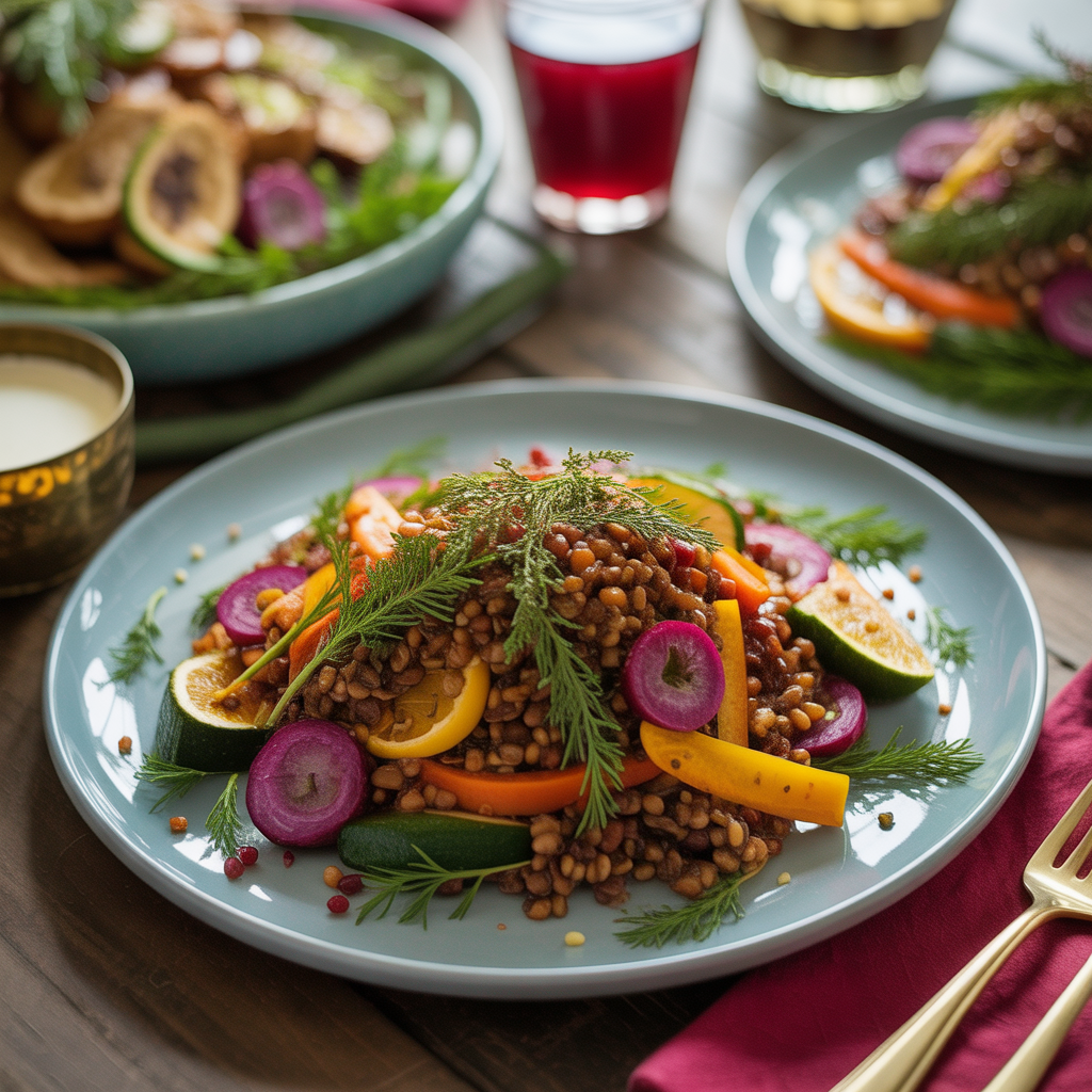 vegetarian christmas dinners