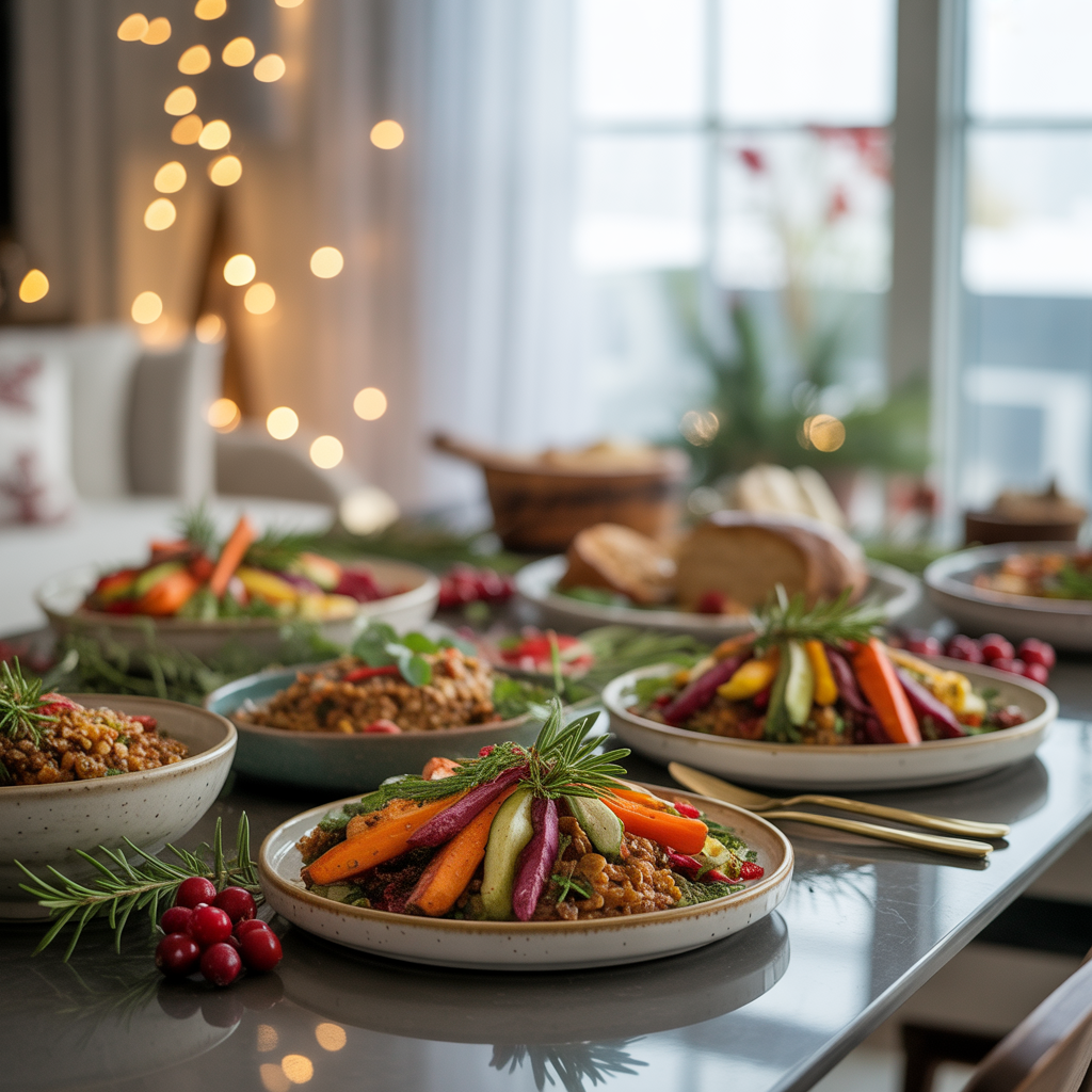 vegetarian christmas dinners