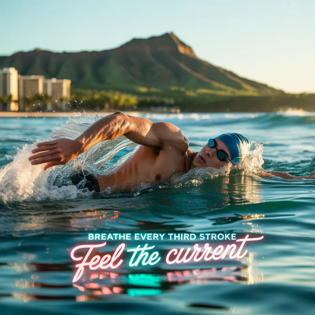 waikiki rough water swim secret tips