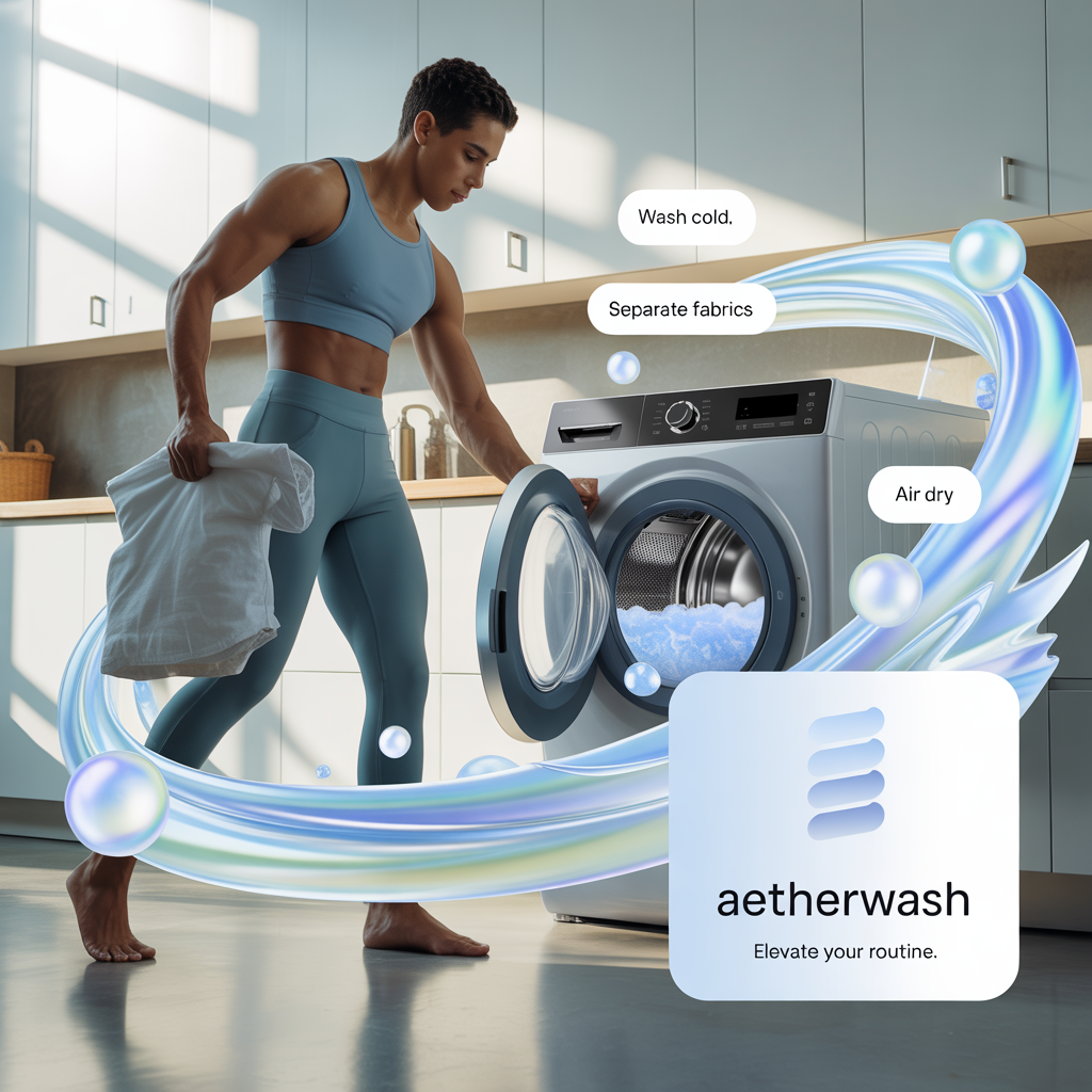 wash workout clothes tips