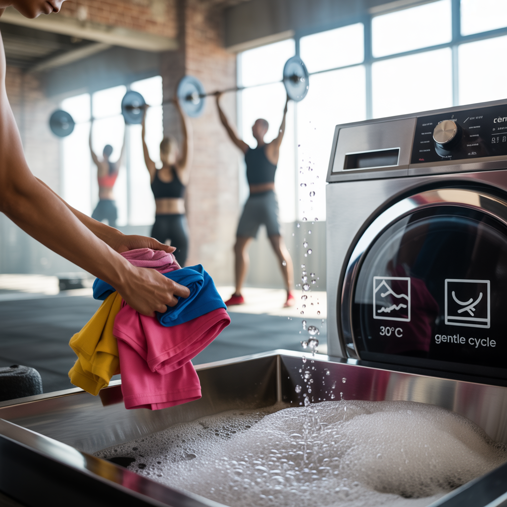 wash workout clothes tips