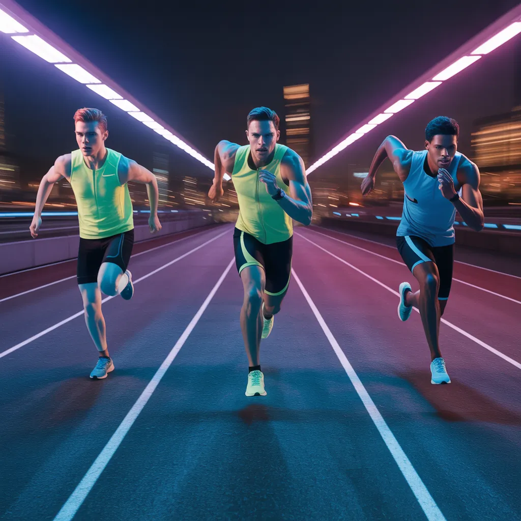 what are running tracks made of