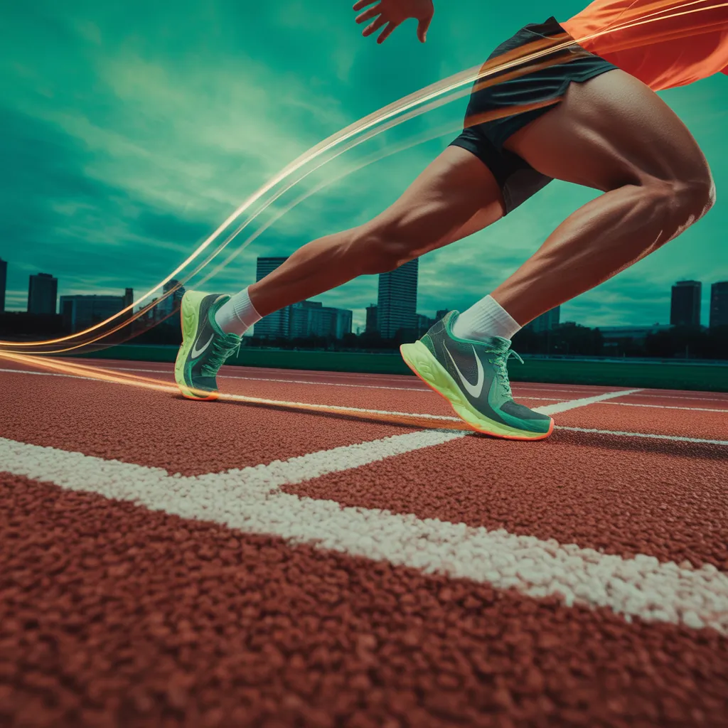 what are running tracks made of