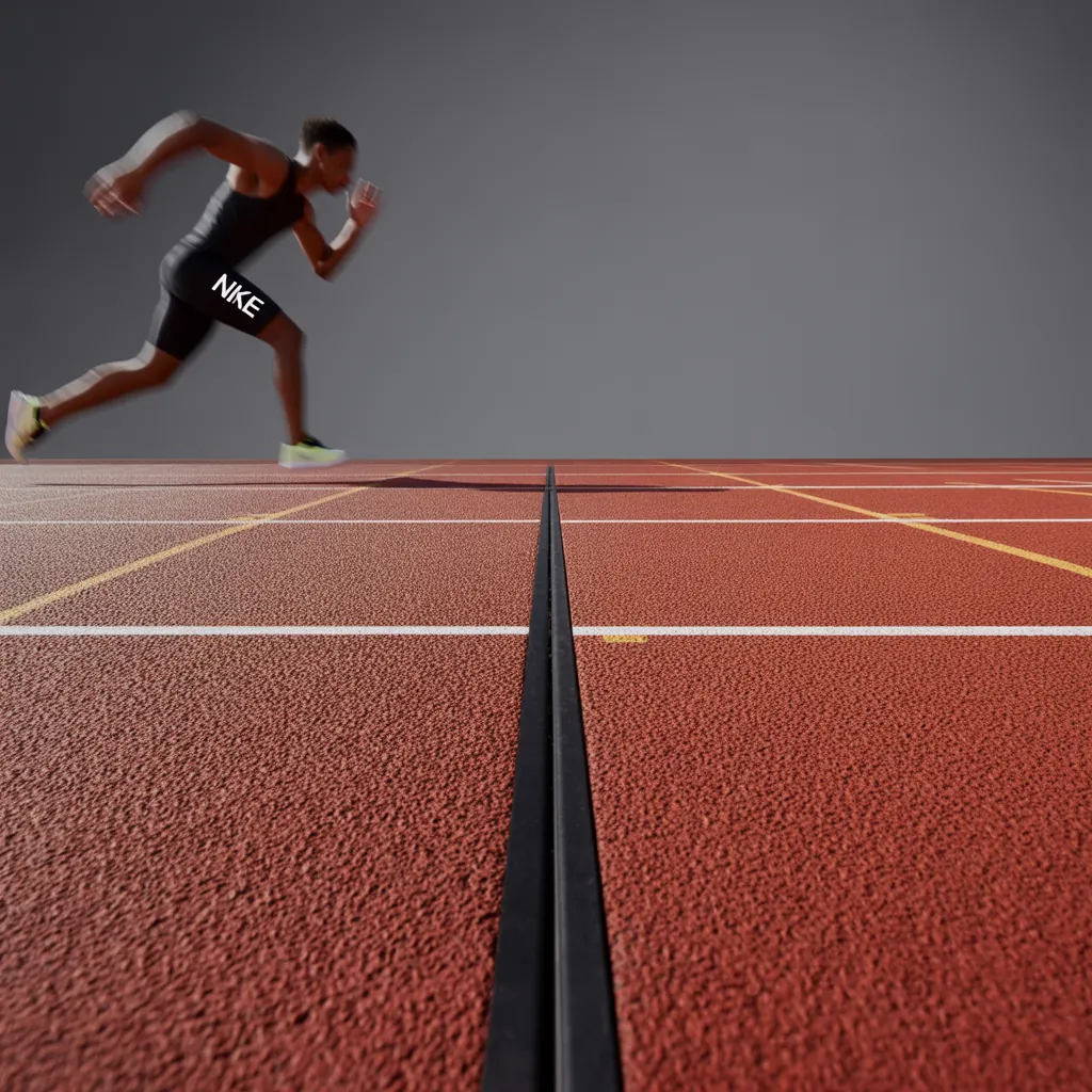 what are running tracks made of