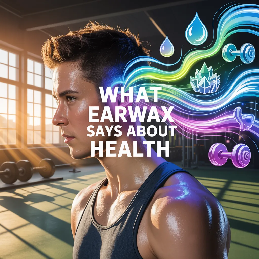what earwax says about health