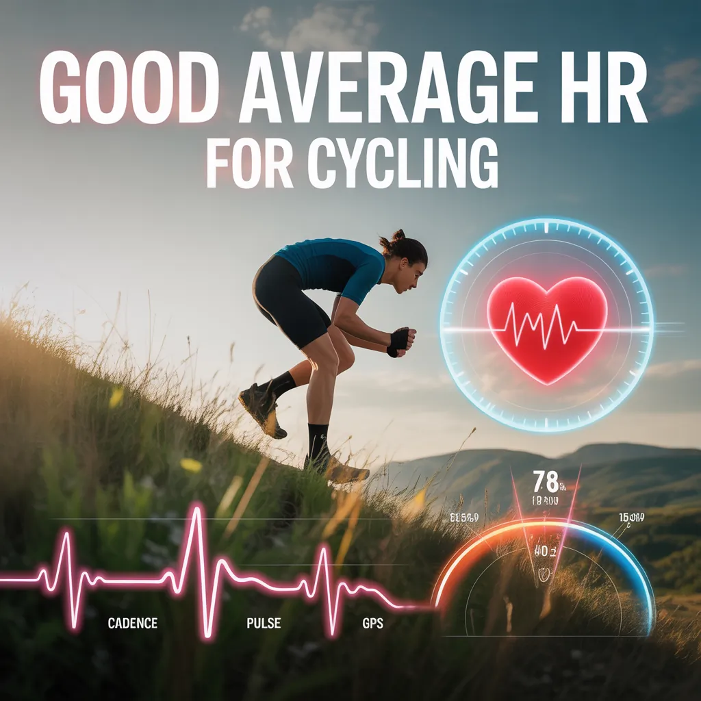 what is a good average heart rate while cycling