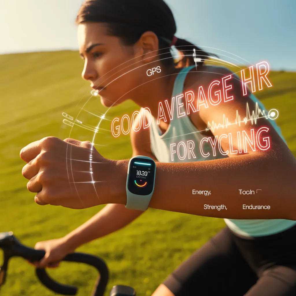 what is a good average heart rate while cycling