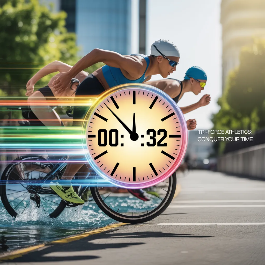 what is a good time for a sprint triathlon