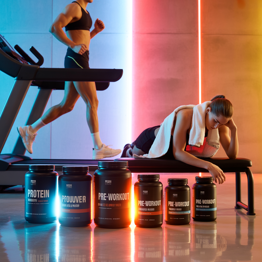 what is the difference between protein powder and pre workout