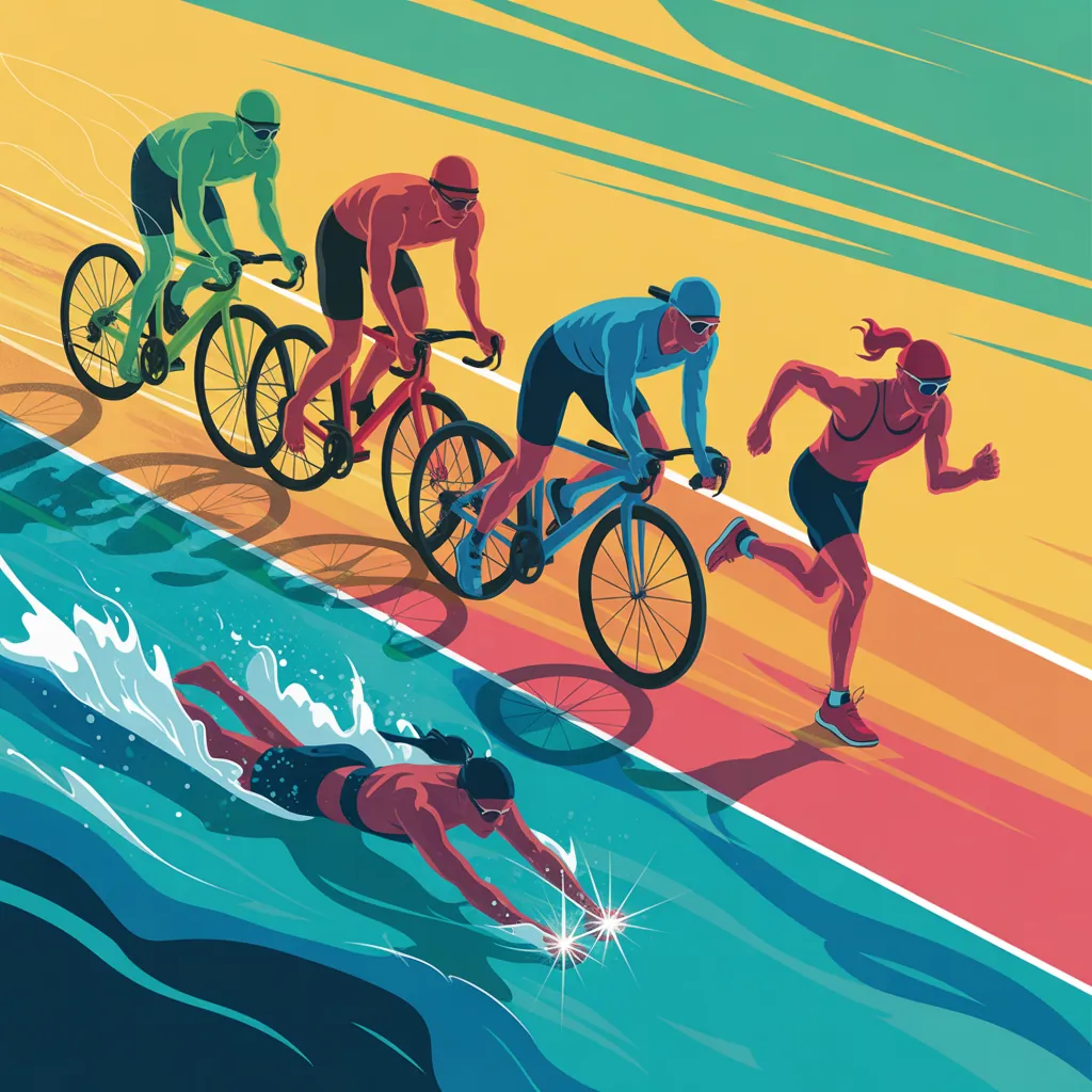 what is the order of a triathlon