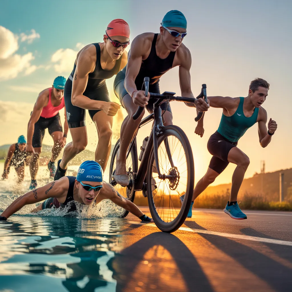 what is the order of a triathlon