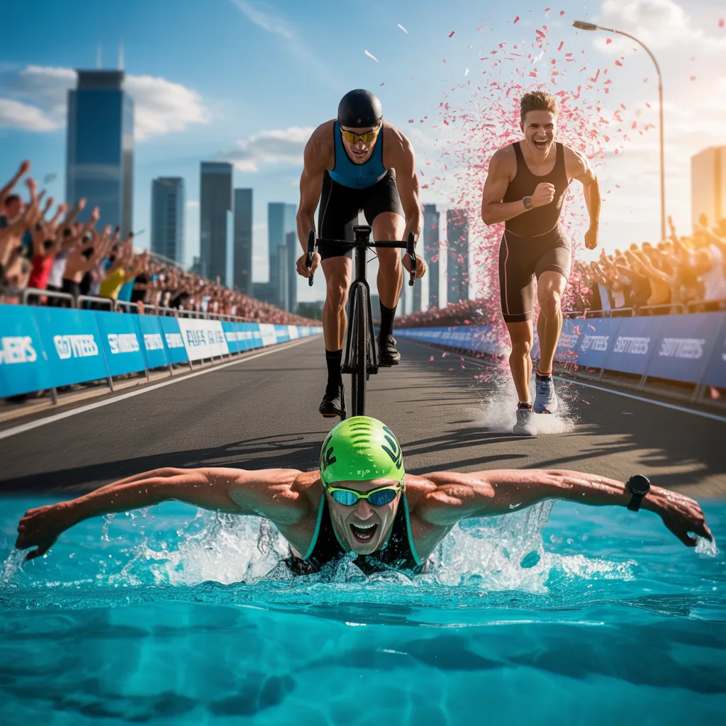 what is the order of a triathlon
