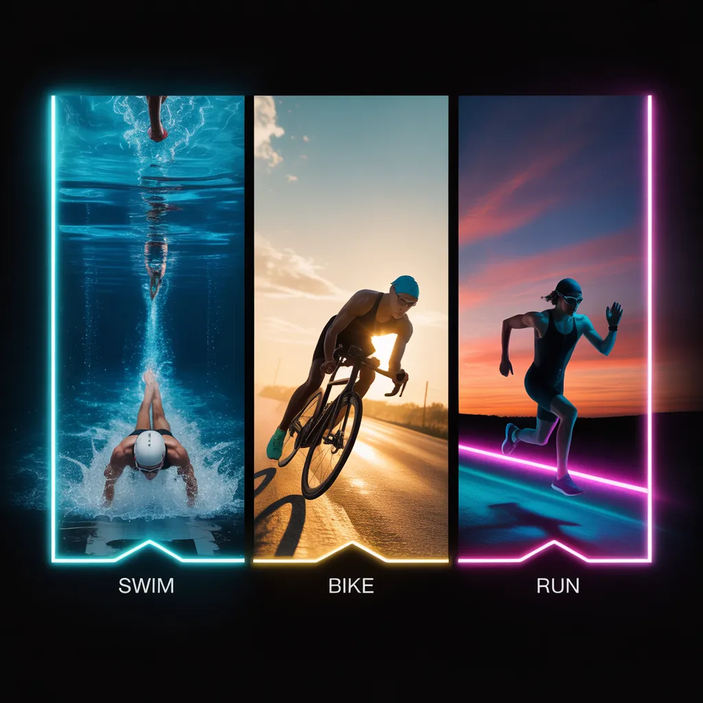 what is the order of a triathlon