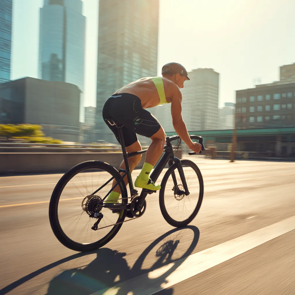 what muscles does cycling tone