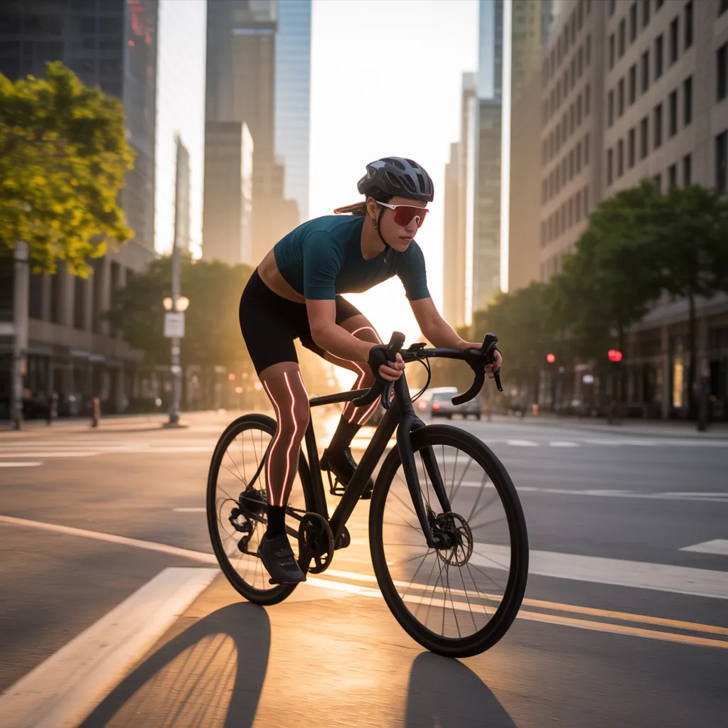 what muscles does cycling tone