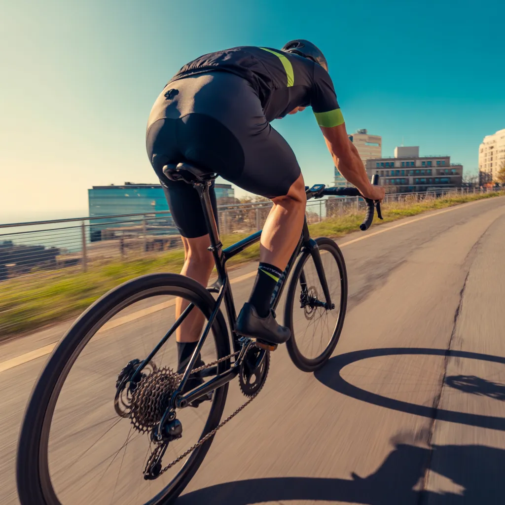 what muscles does cycling tone