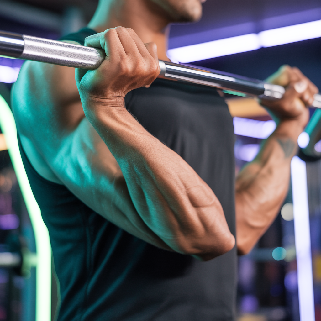 what part of the bicep do ez bar curls work