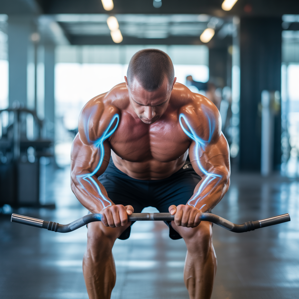 what part of the bicep do ez bar curls work