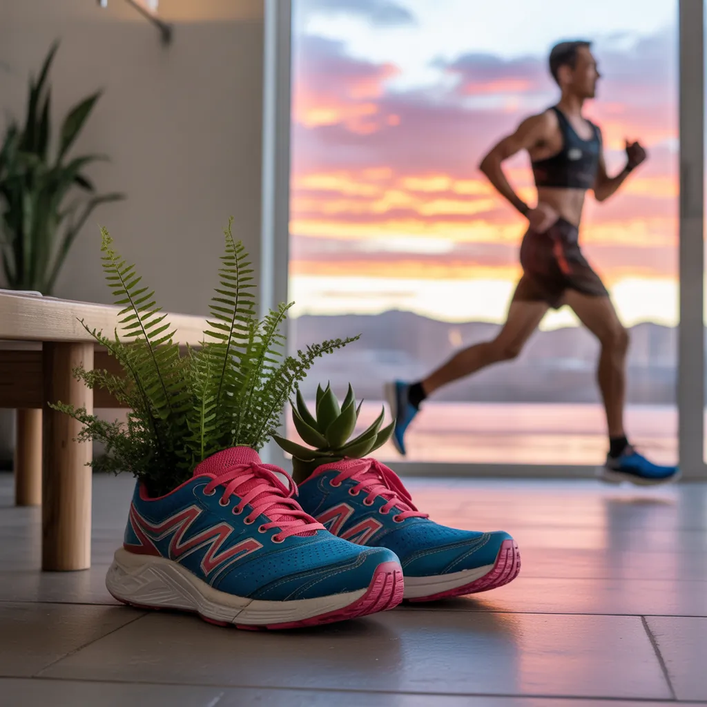 what to do with old running shoes