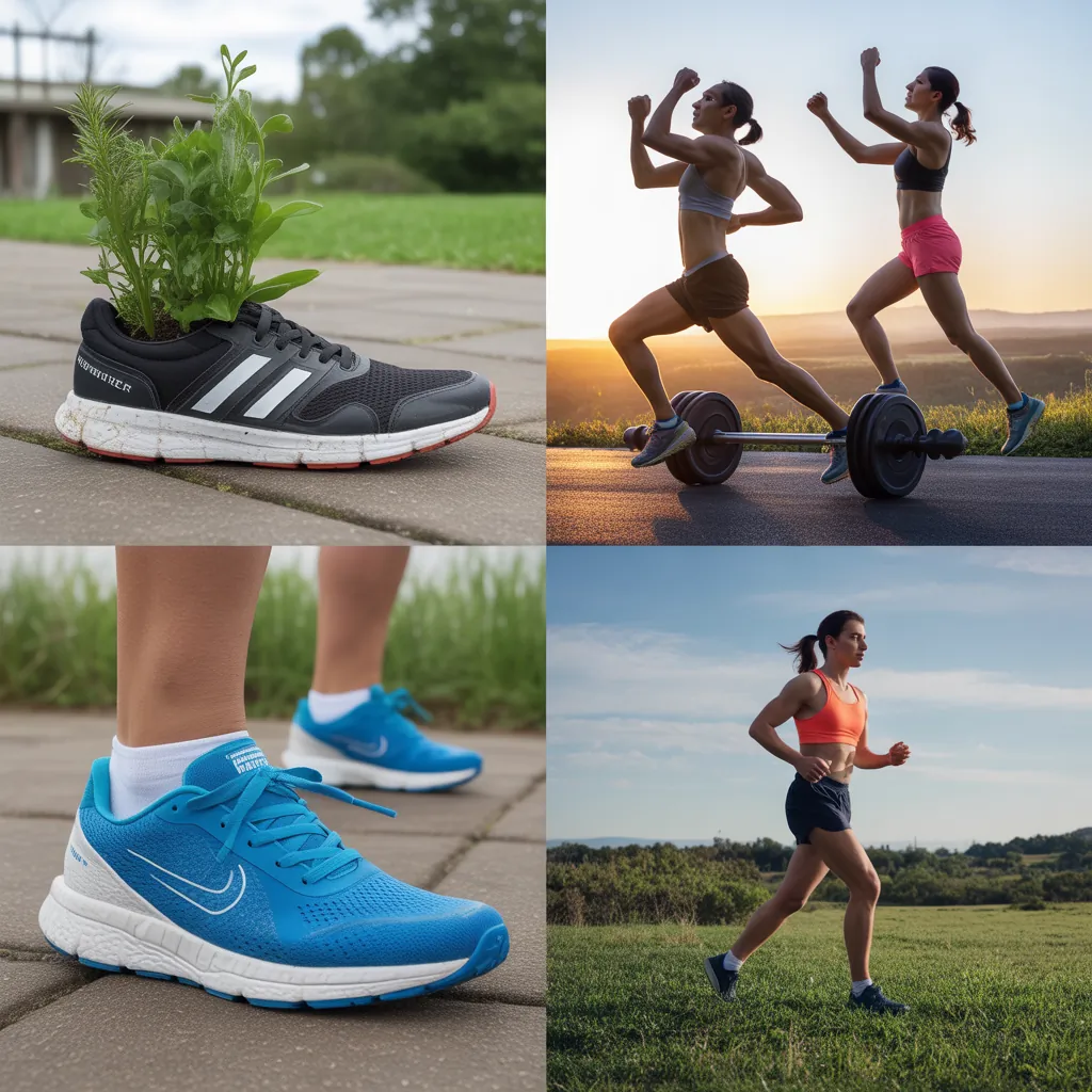 what to do with old running shoes