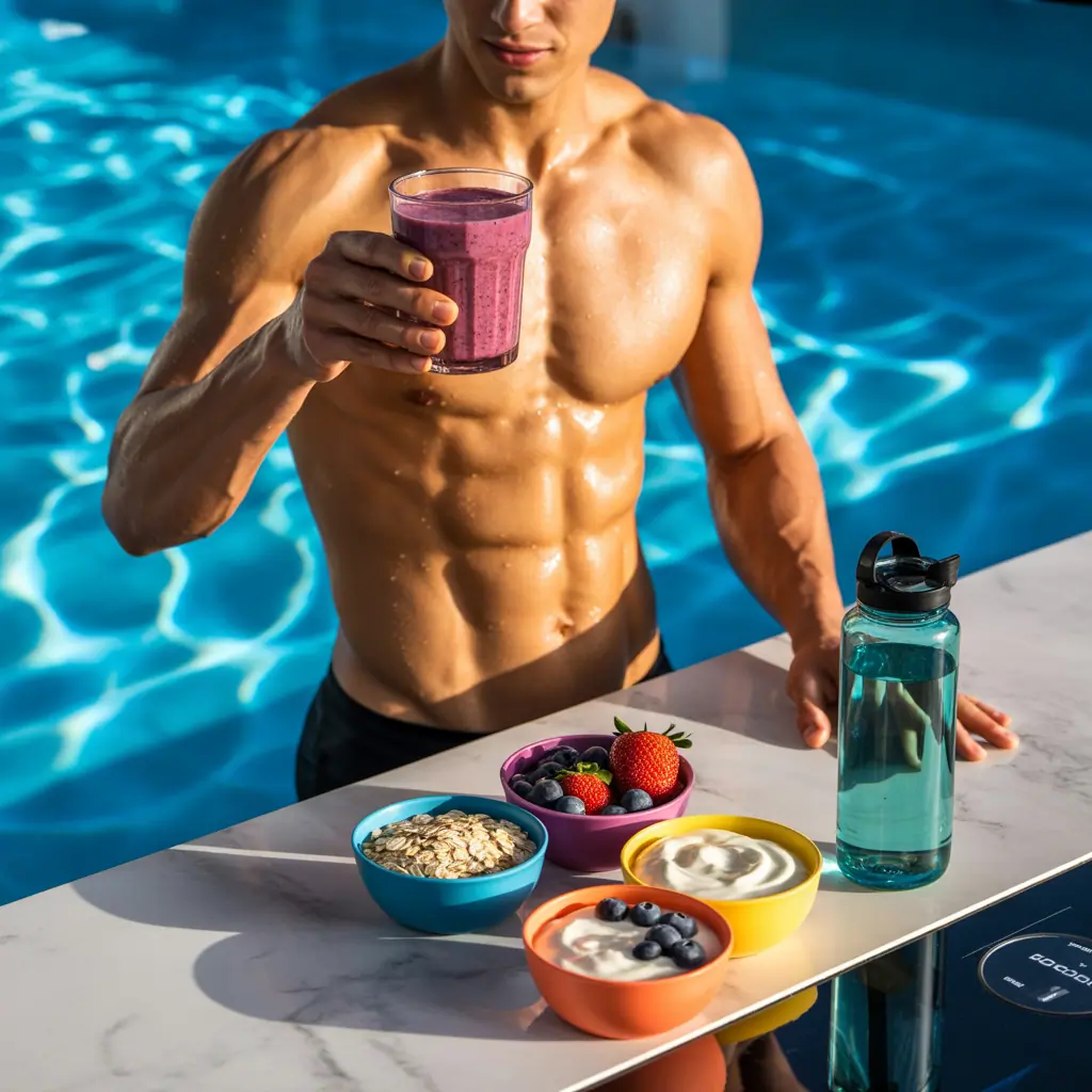 what to eat after swimming