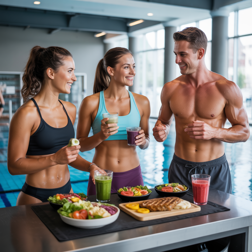 what to eat after swimming