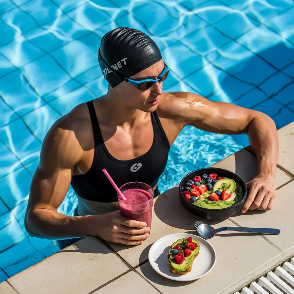 what to eat after swimming