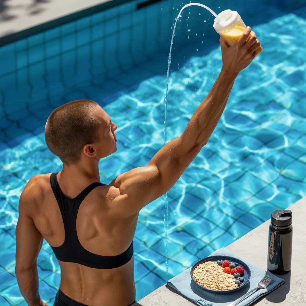 what to eat after swimming