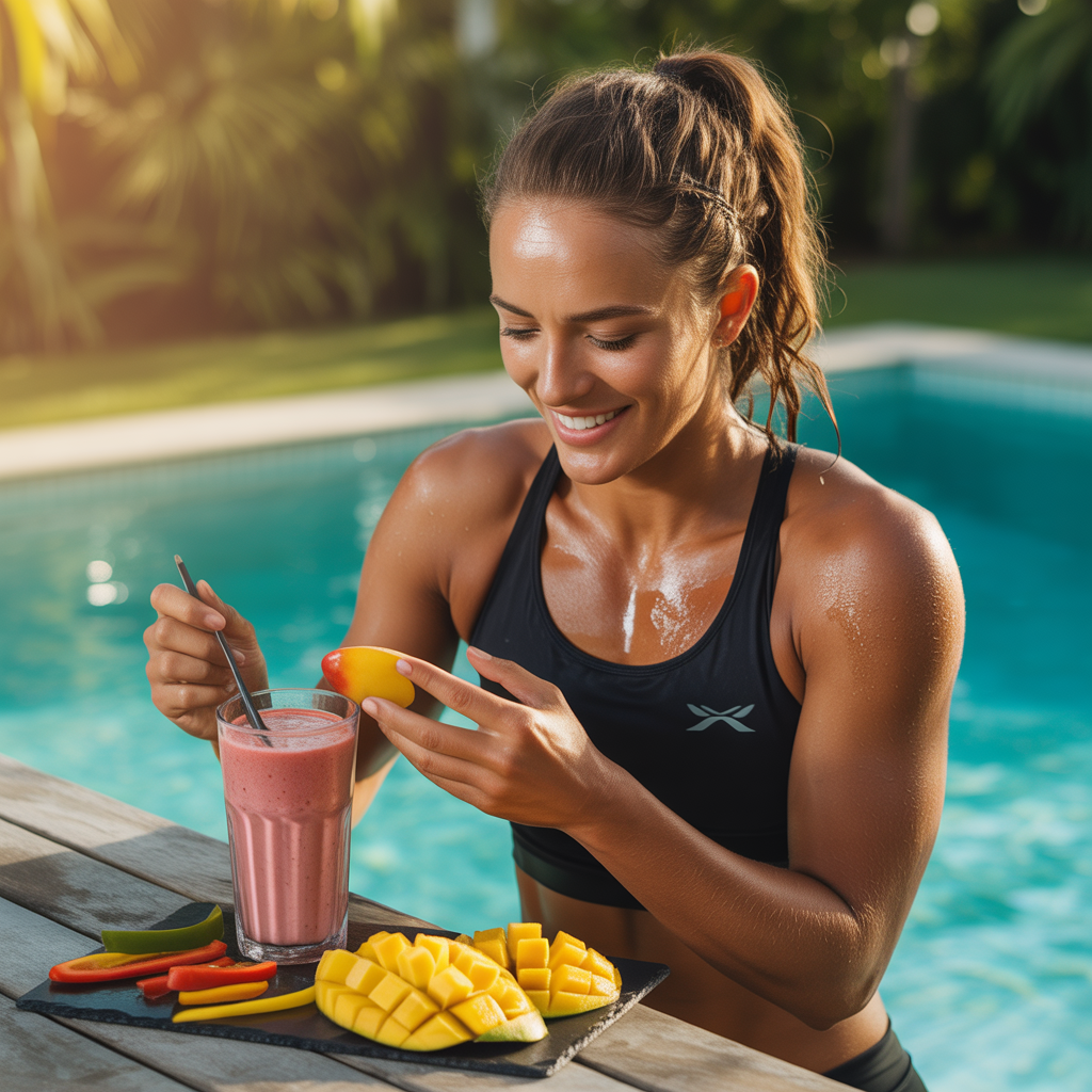 what to eat after swimming