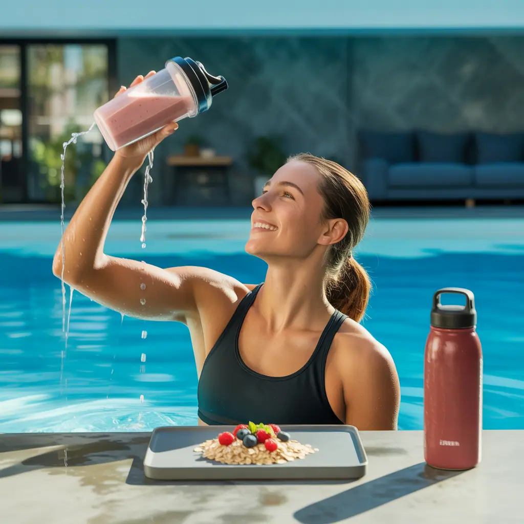 what to eat after swimming