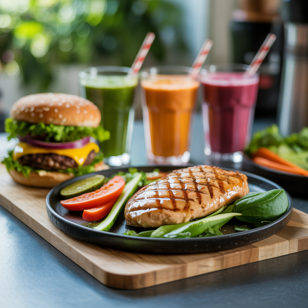 what to serve with burgers